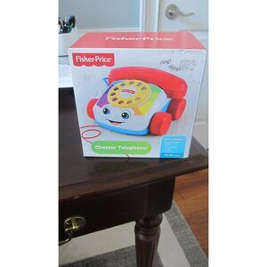 NEW IN BOX -Fisher Price Chatter Phone w/Sounds Baby & Toddler Telephone 2015